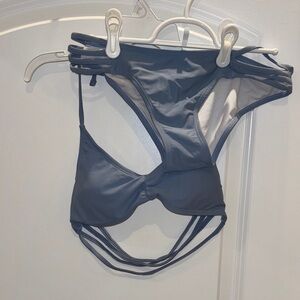 Shekini Light blue Bikini Set- top and bottom included